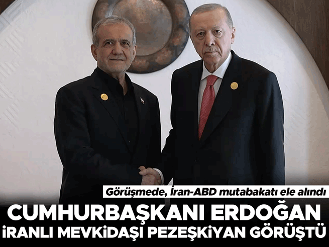 Cumhurbaşkanı Erdoğan, İranlı Mevkidaşı Pezeşkiyan ile Telefonda Görüştü