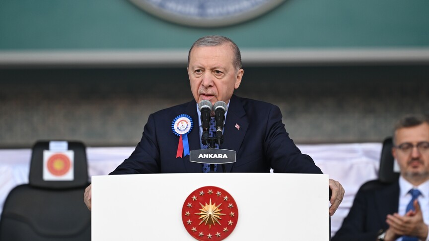 Cumhurbaşkanı Erdoğan, Jandarma ve Sahil Güvenlik Akademisi Mezuniyet Töreni'nde Konuşuyor