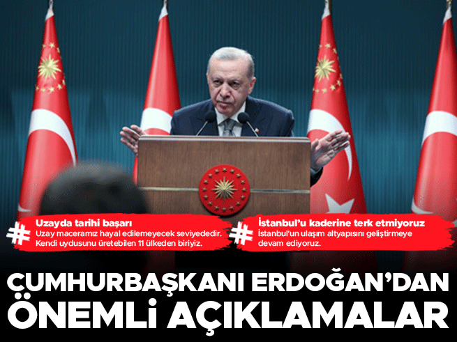 Cumhurbaşkanı Erdoğan Kabine Toplantısı Sonrası Konuştu: NATO Zirvesi ve Trump Görüşmesi Gündemde