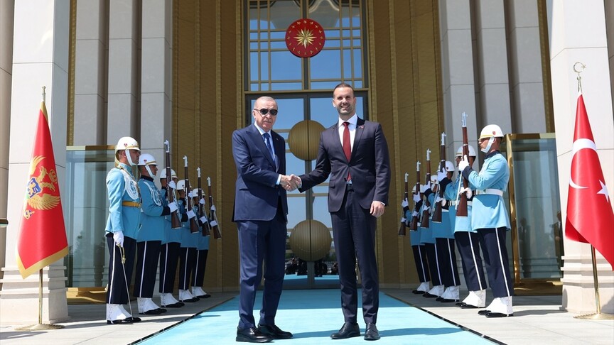 Cumhurbaşkanı Erdoğan, Karadağ Başbakanı Spajic ile Görüştü