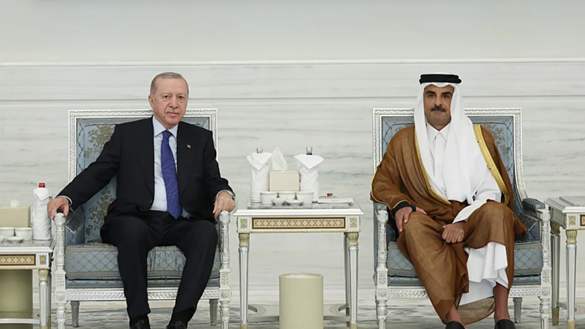 Cumhurbaşkanı Erdoğan Katar'da Taziye Ziyareti Gerçekleştirdi