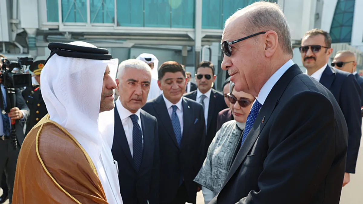Cumhurbaşkanı Erdoğan Katar'a resmi ziyaret gerçekleştirdi