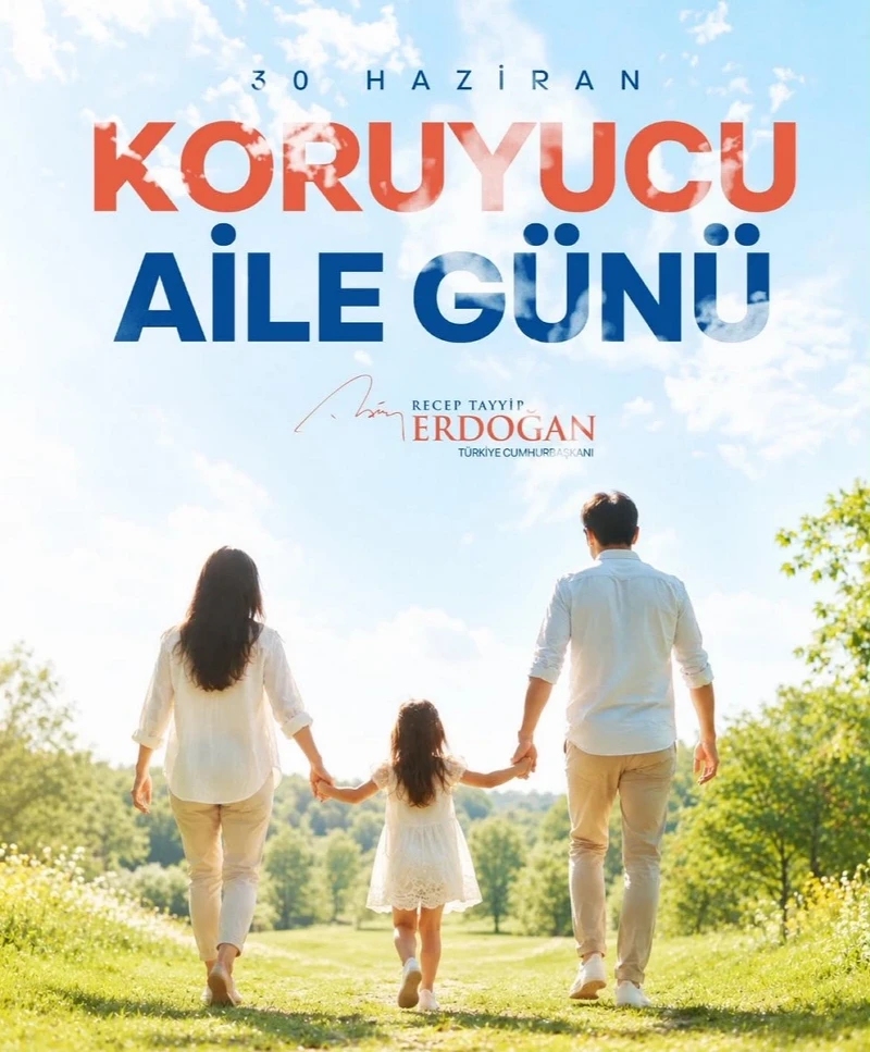 Cumhurbaşkanı Erdoğan'dan Koruyucu Aile Günü Mesajı