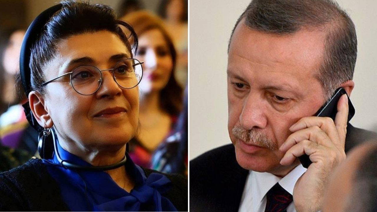 Cumhurbaşkanı Erdoğan, Leyla Zana'ya Başsağlığı Diledi