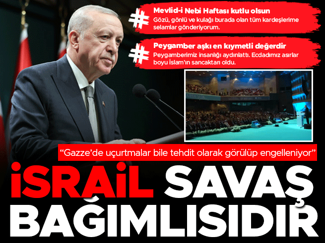 Cumhurbaşkanı Erdoğan Mevlid-i Nebi Haftası Programı'nda Konuştu
