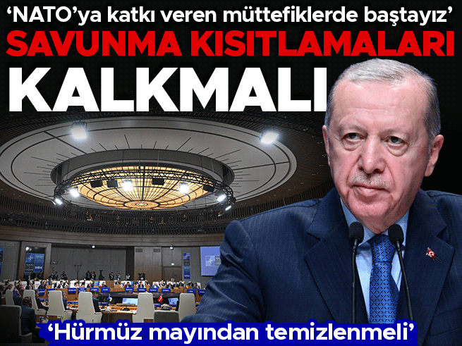 Cumhurbaşkanı Erdoğan NATO Zirvesi'nde küresel güvenliği vurguladı