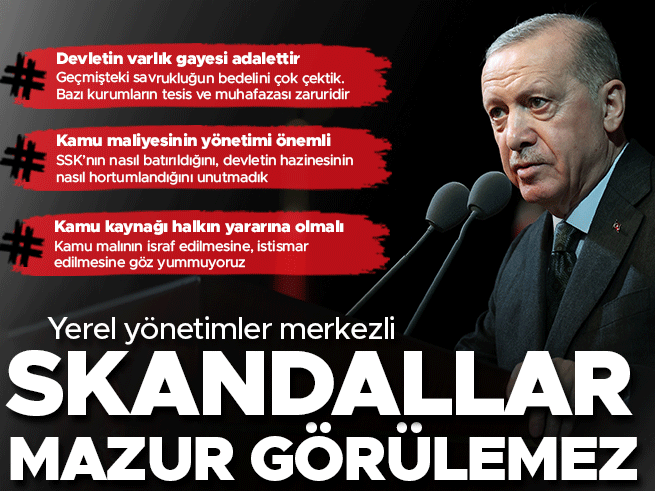 Cumhurbaşkanı Erdoğan'dan Sayıştay'ın 164. Yılında Önemli Mesajlar