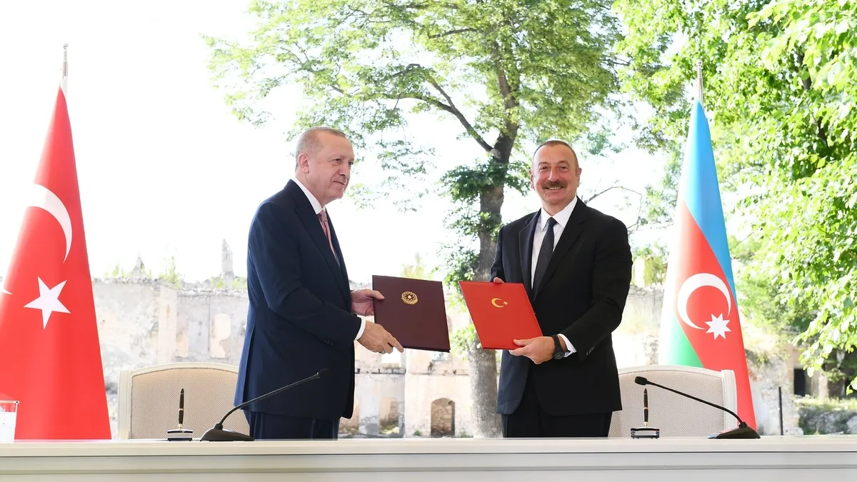 Cumhurbaşkanı Erdoğan'dan Azerbaycan'a 15 Haziran tebriği