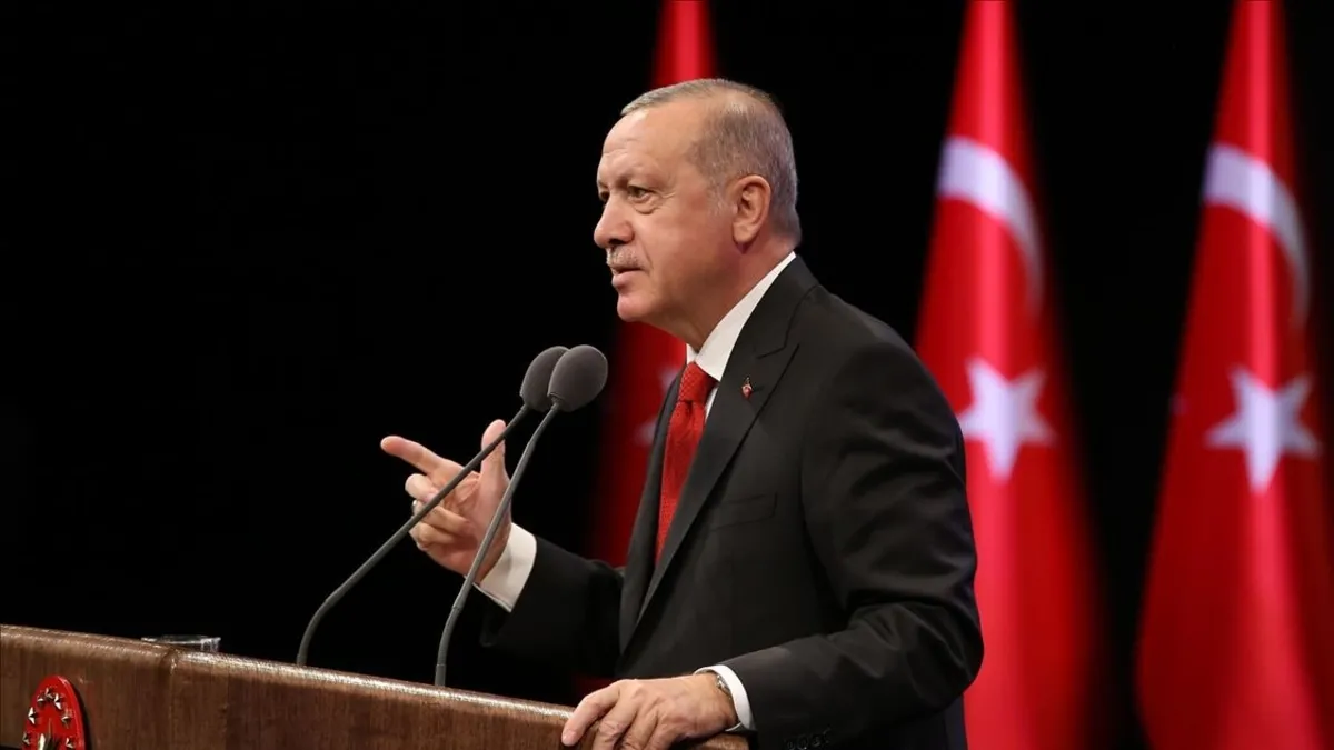 Cumhurbaşkanı Erdoğan'dan Milli Güvenlik Vurgusu