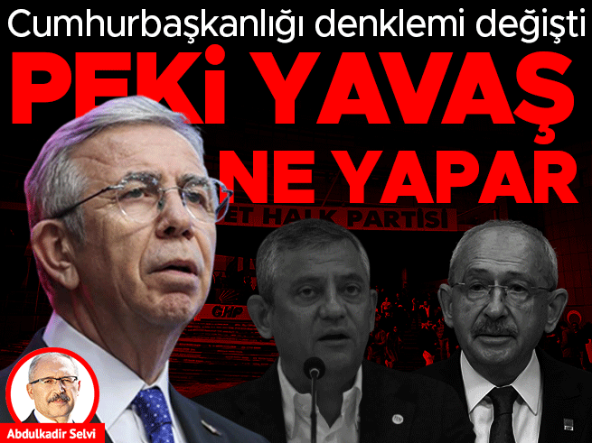 Cumhurbaşkanlığı denklemi değişti: Mansur Yavaş ne yapacak