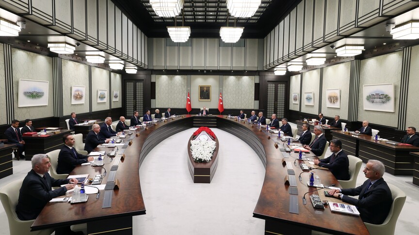 Cumhurbaşkanlığı Kabinesi Ankara'da Toplandı