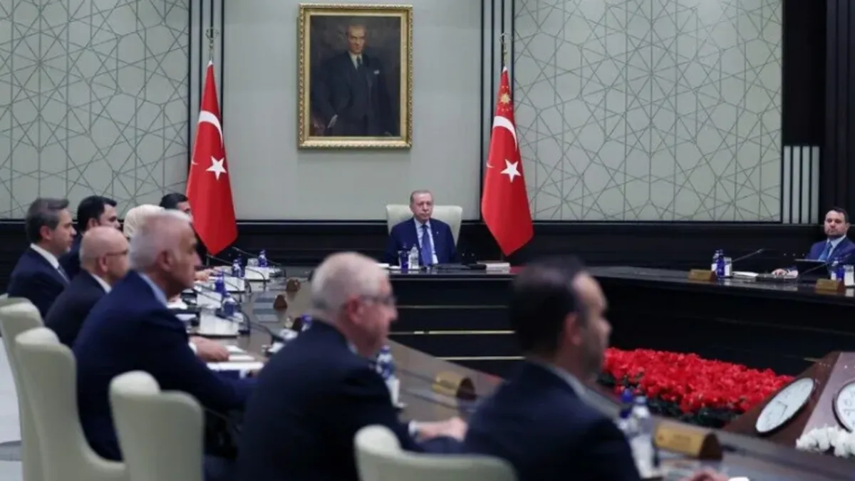 Cumhurbaşkanlığı Kabinesi Ekonomik Gündemle Toplandı