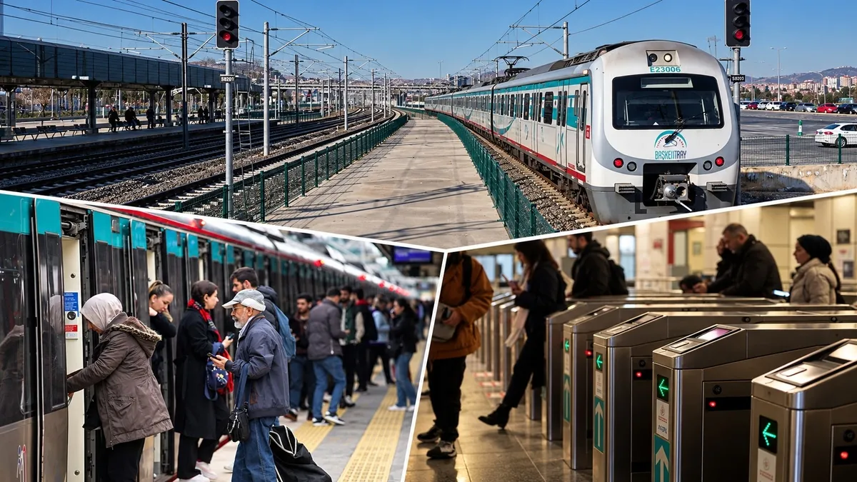 Cumhuriyet Bayramı'nda 5 Raylı Sistem Hattı Ücretsiz