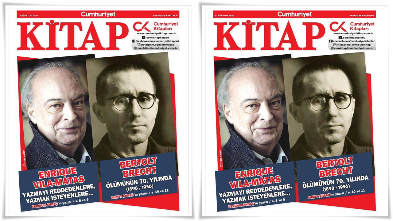 Cumhuriyet Kitap 1904. Sayı: Brecht ve Vila-Matas Kapakta
