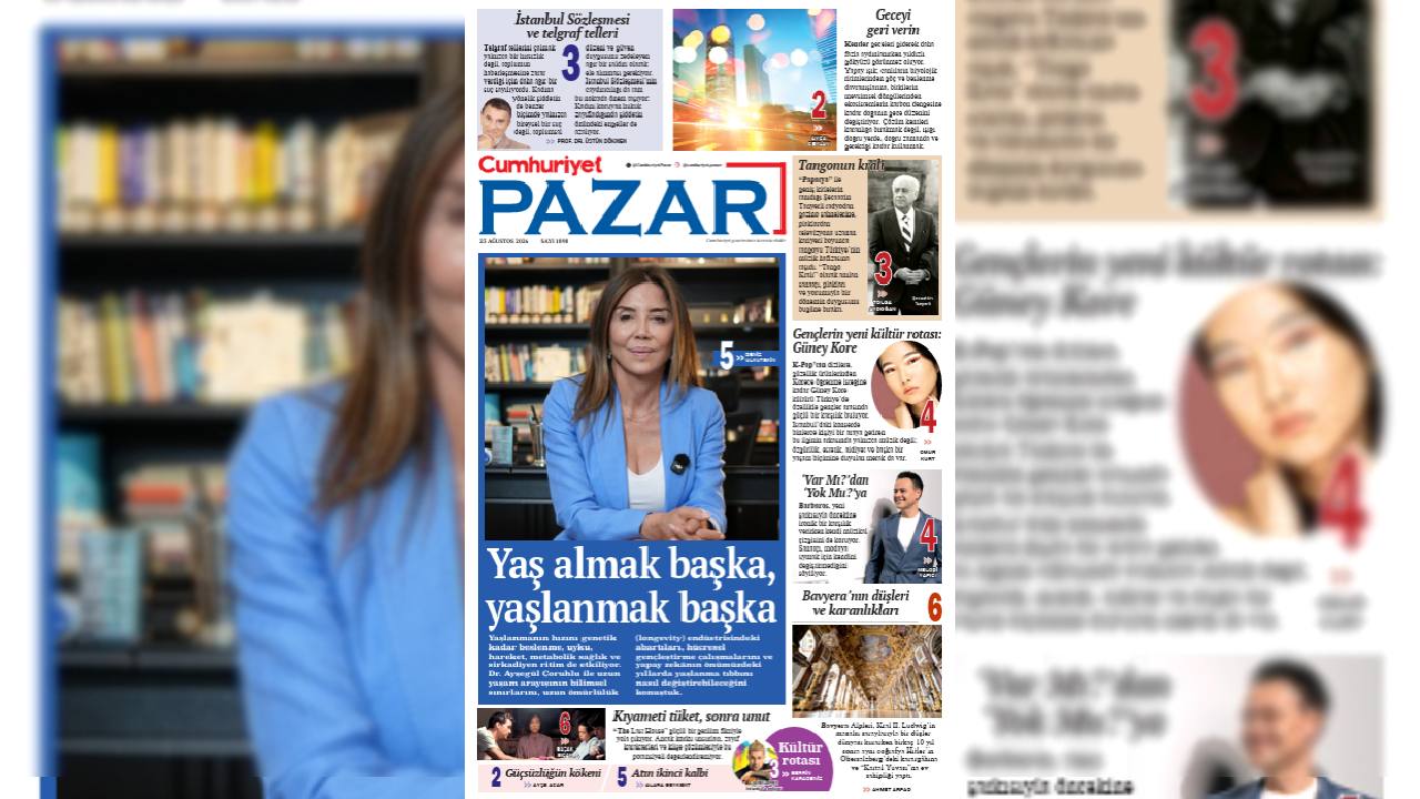 Cumhuriyet Pazar 1898. Sayısıyla Rahflarda: Söyleşilerden Kültüre Zengin İçerik