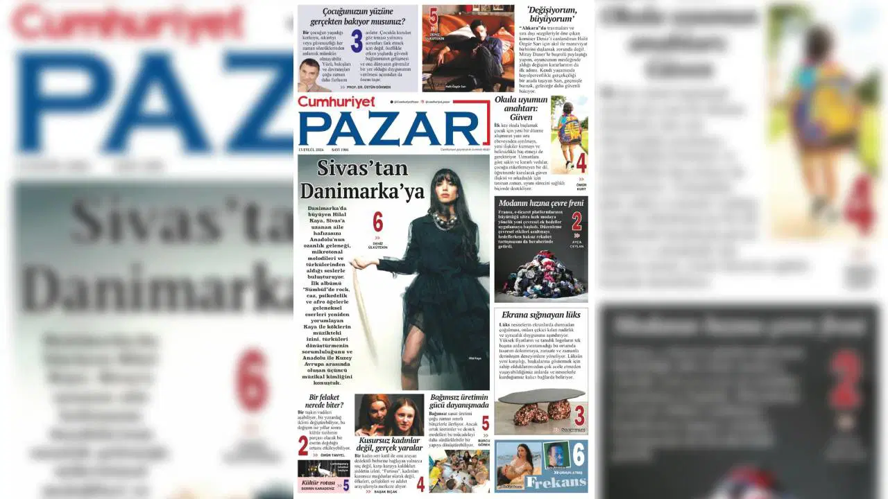 Cumhuriyet Pazar 1900. Sayıyla Okurları Selamlıyor