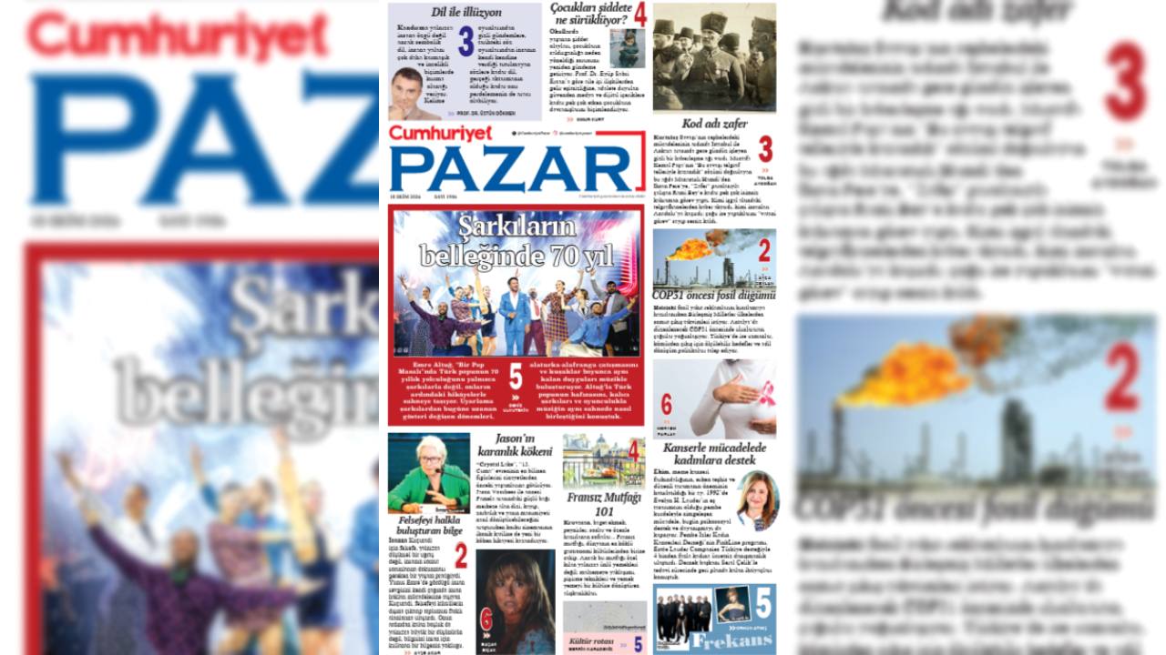 Cumhuriyet Pazar 1906. sayısıyla raflarda: Dopdolu içerik