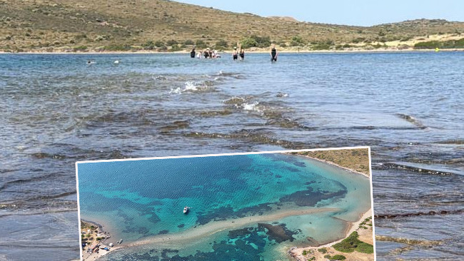 Cunda Adası'nda Deniz Yürüyüşü: Yalancı Boğaz'ın Büyüleyici Güzelliği