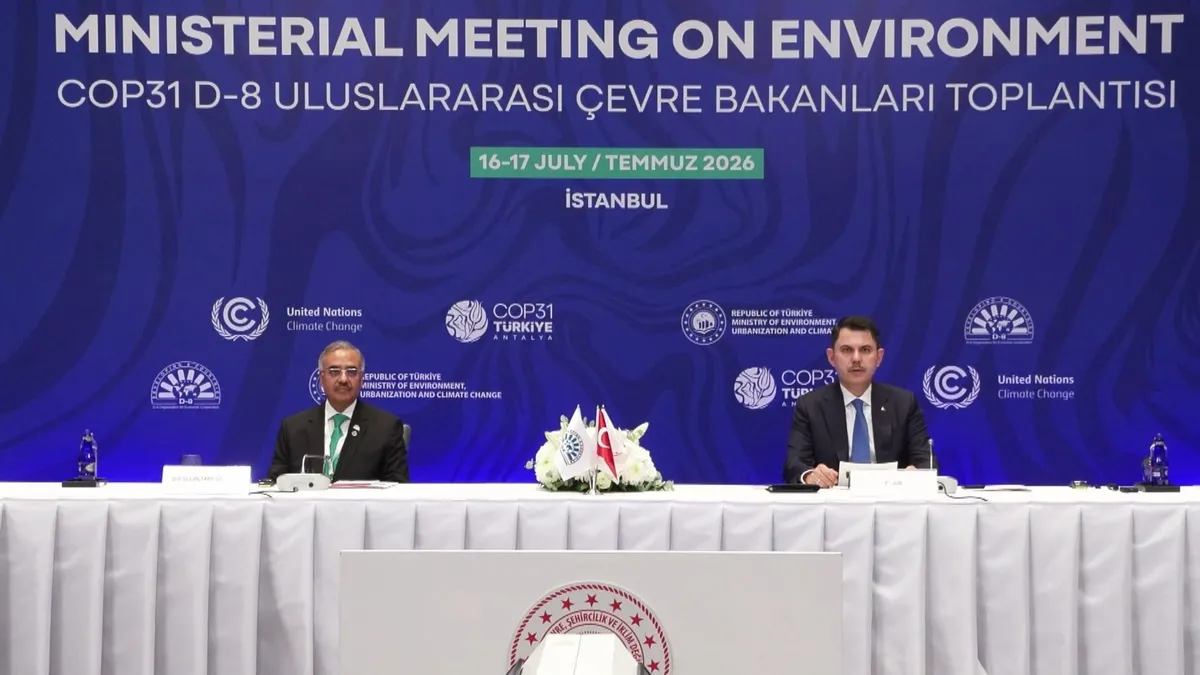 D-8 ülkelerinden COP31'de ortak iklim mesajı: 2035 hedefleri masada