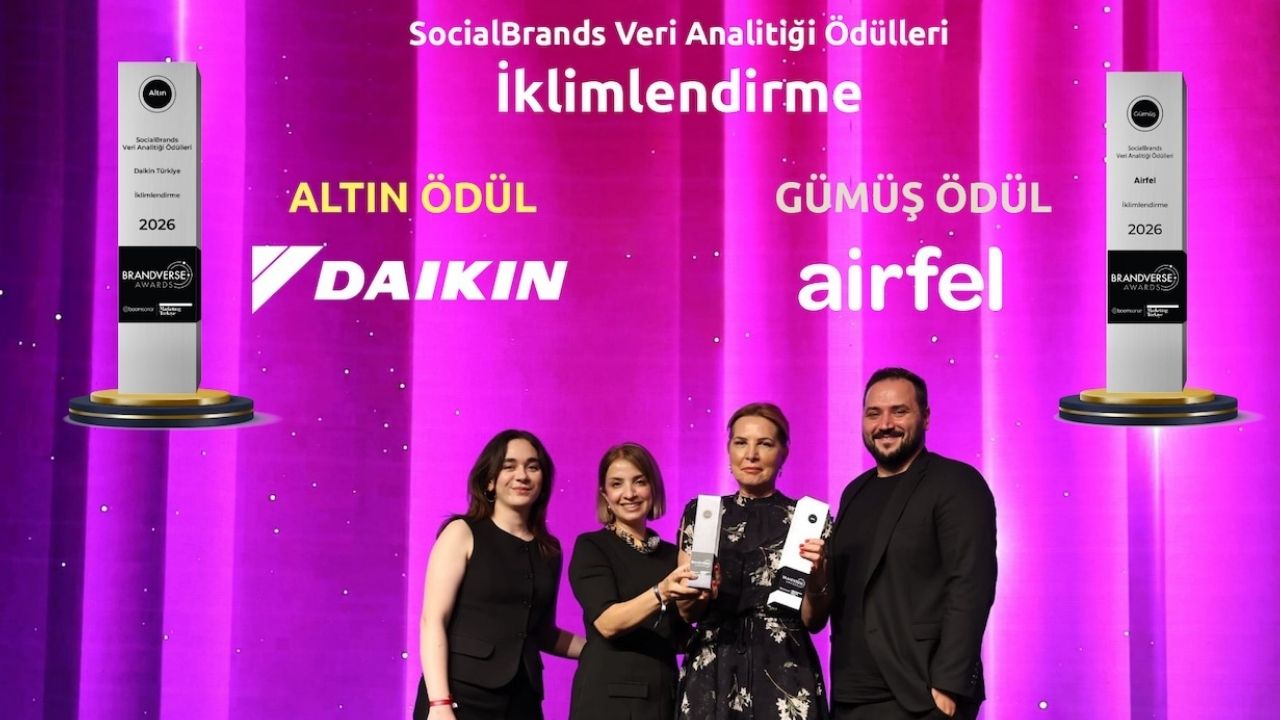Daikin, Brandverse Awards'tan çifte ödülle döndü
