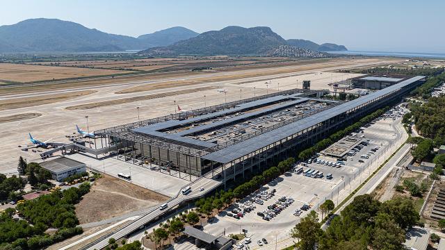Dalaman Havalimanı 8 ayda 3,7 milyon yolcu ağırladı