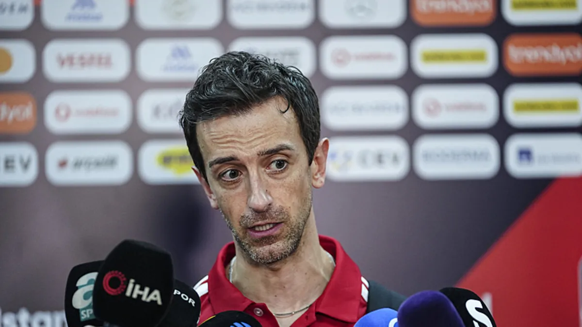 Daniele Santarelli: Bence maça çok yanlış yaklaştık