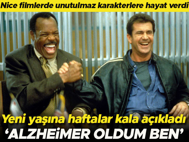 Danny Glover'dan Alzheimer itirafı: 'Sanki burada büyük bir parti vardı