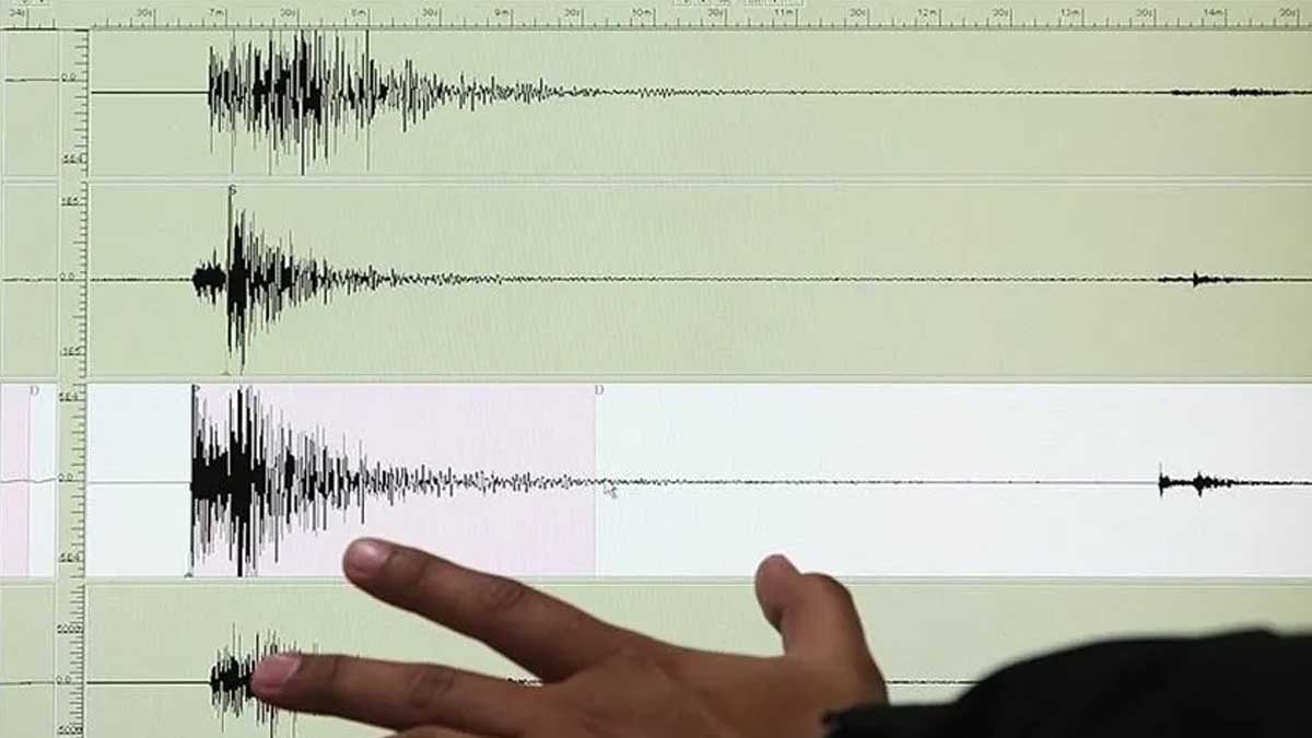 Datça açıklarında 3,7 büyüklüğünde deprem