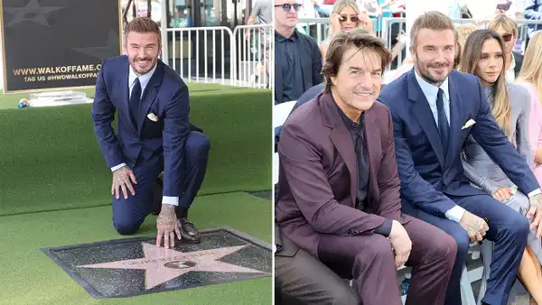 David Beckham’a Hollywood Şöhretler Kaldırımı’nda yıldız
