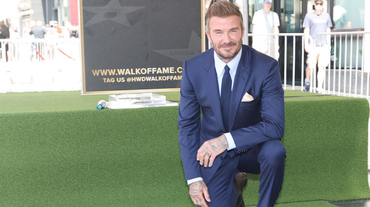 David Beckham Hollywood Şöhretler Kaldırımı'nda yıldızına kavuştu