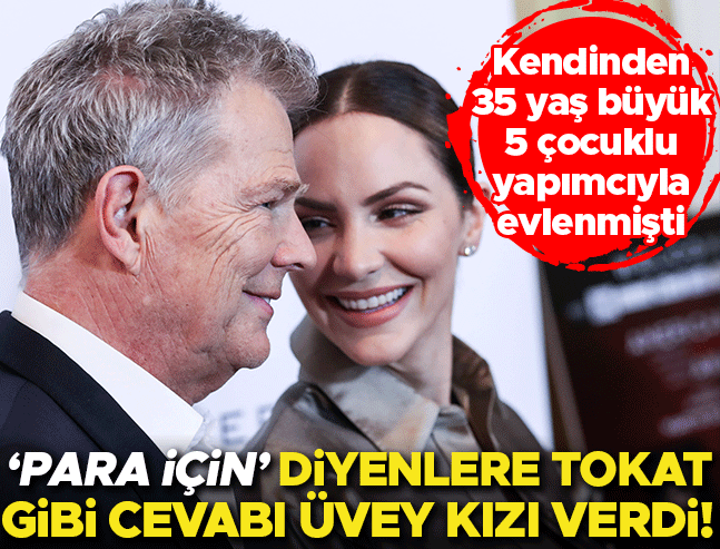 David Foster'ın üvey kızı 'para için' diyenlere yanıt verdi