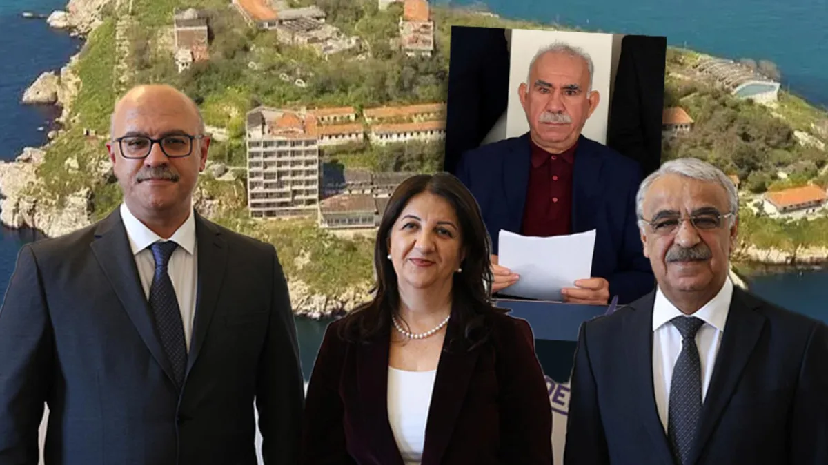 DEM Parti heyetinden İmralı açıklaması: Öcalan'dan 'silahlar devreden çıksın' çağrısı