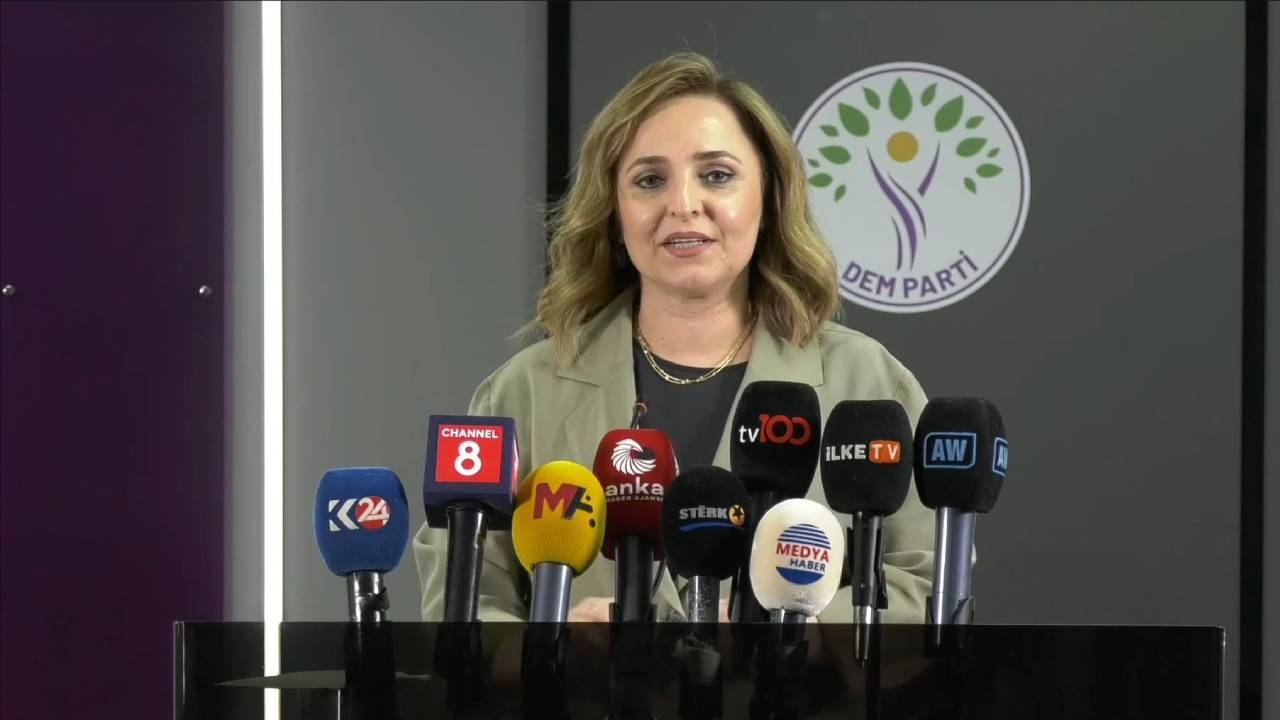 DEM Partili Doğan: Terörsüz Türkiye süreci hızlanarak devam ediyor