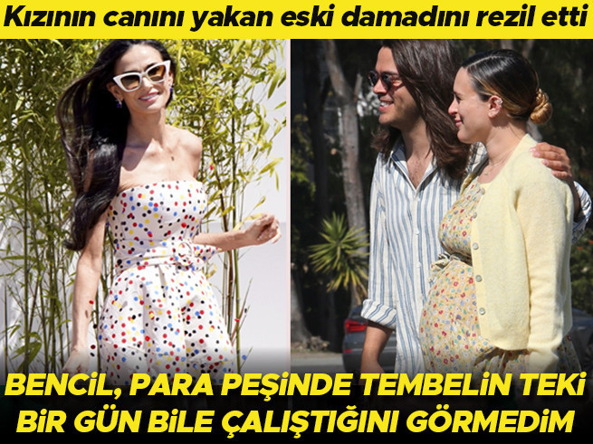 Bakmayın o çıtı pıtı zayıf hallerine... Kızının canını yakan eski aşkını yere serdi: Bencil, para peşinde tembelin teki