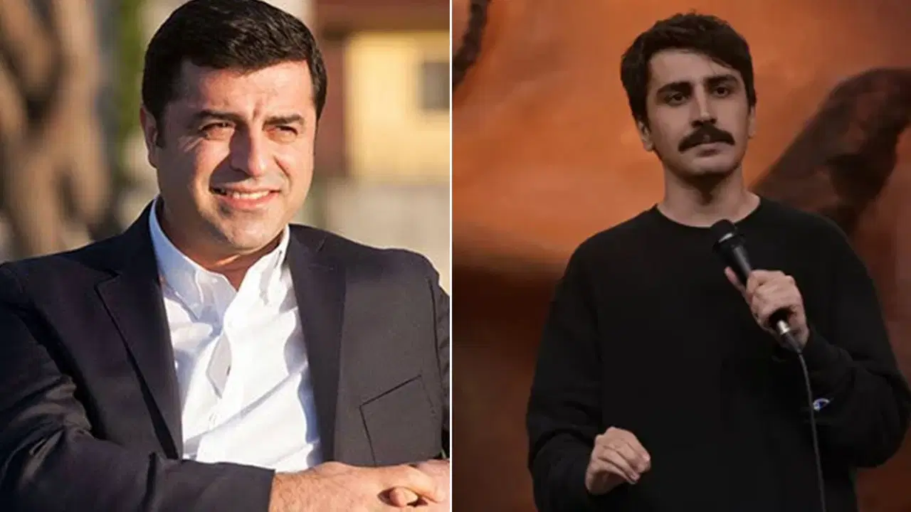 Demirtaş'tan komedyen Göktaş'a mektup: 'Koltuğuma göz dikmeni takdirle karşıladım