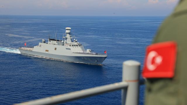 Denizkurdu Tatbikatı'nın seçkin gözlemci günü Antalya'da yapıldı