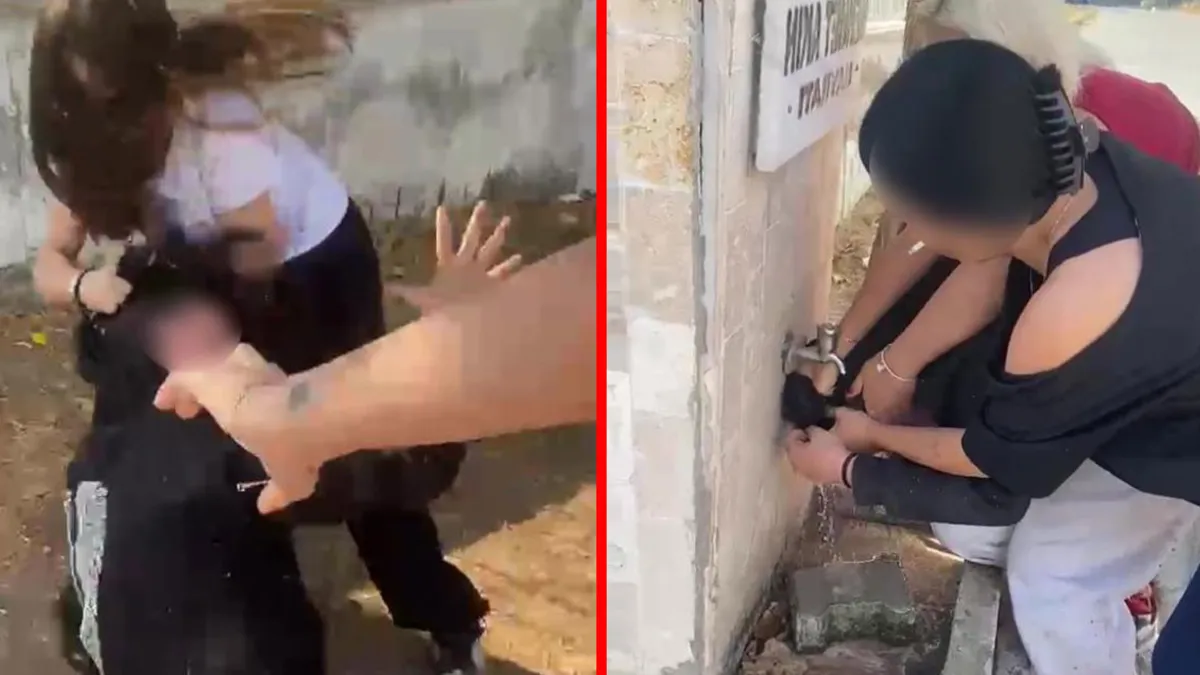 Denizli'de Akran Zorbalığı Kamerada: 3 Öğrenci Gözaltında