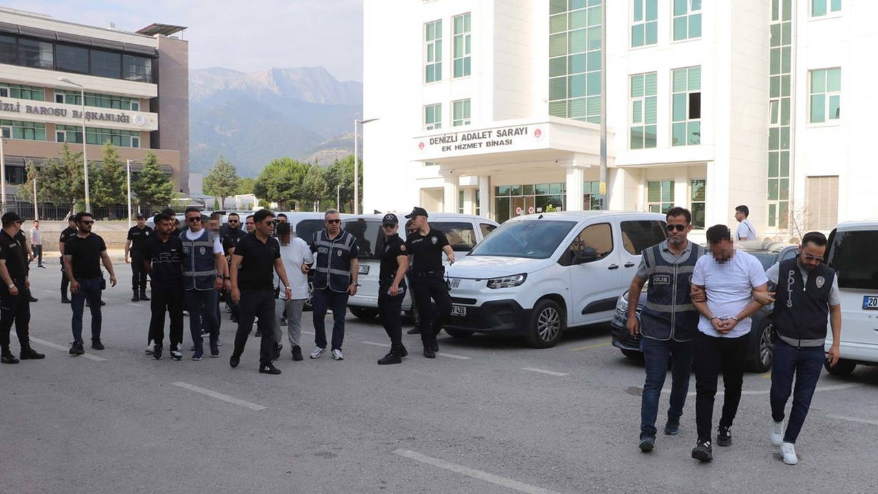 Denizli'de alacak meselesi kanlı bitti: 11 tutuklama
