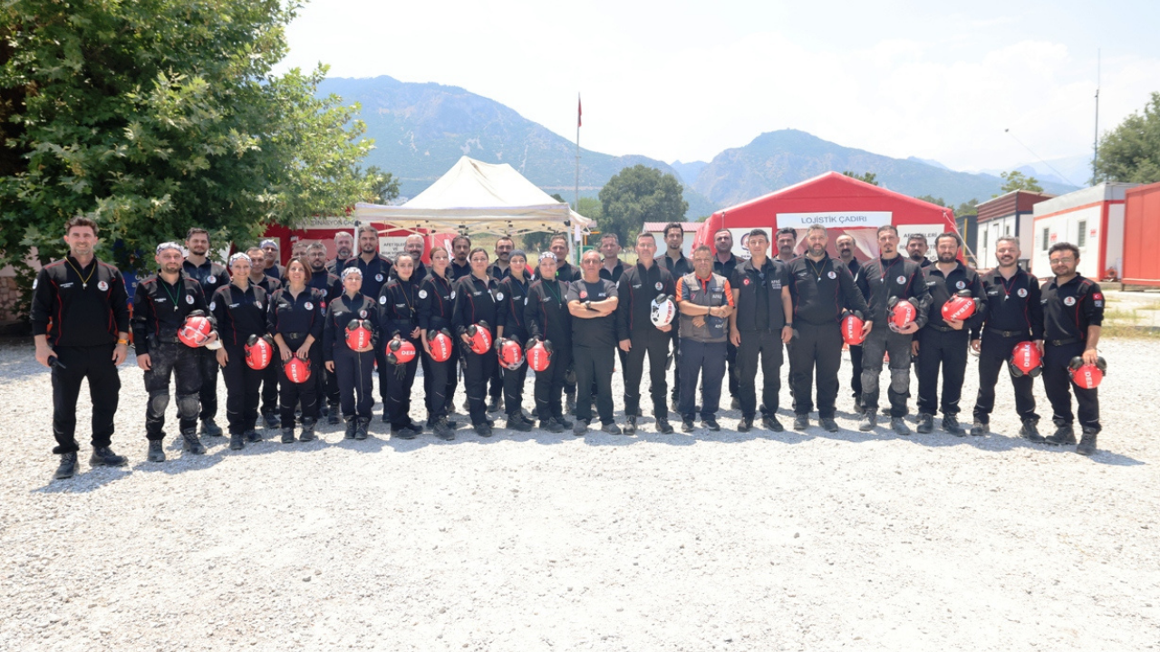 Denizli Büyükşehir Gönüllü Arama Kurtarma Ekibi AKREDİTE OLDU