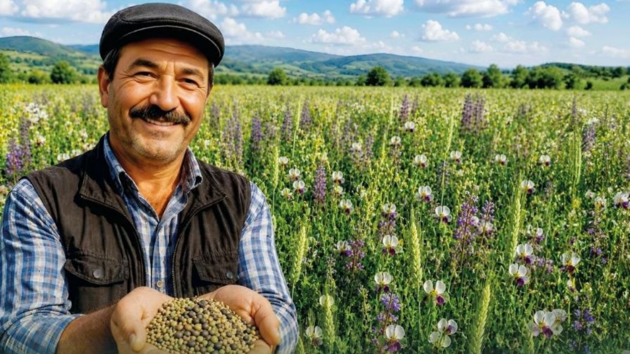 Denizli Büyükşehir'den üreticiye yem bitkisi tohumu desteği