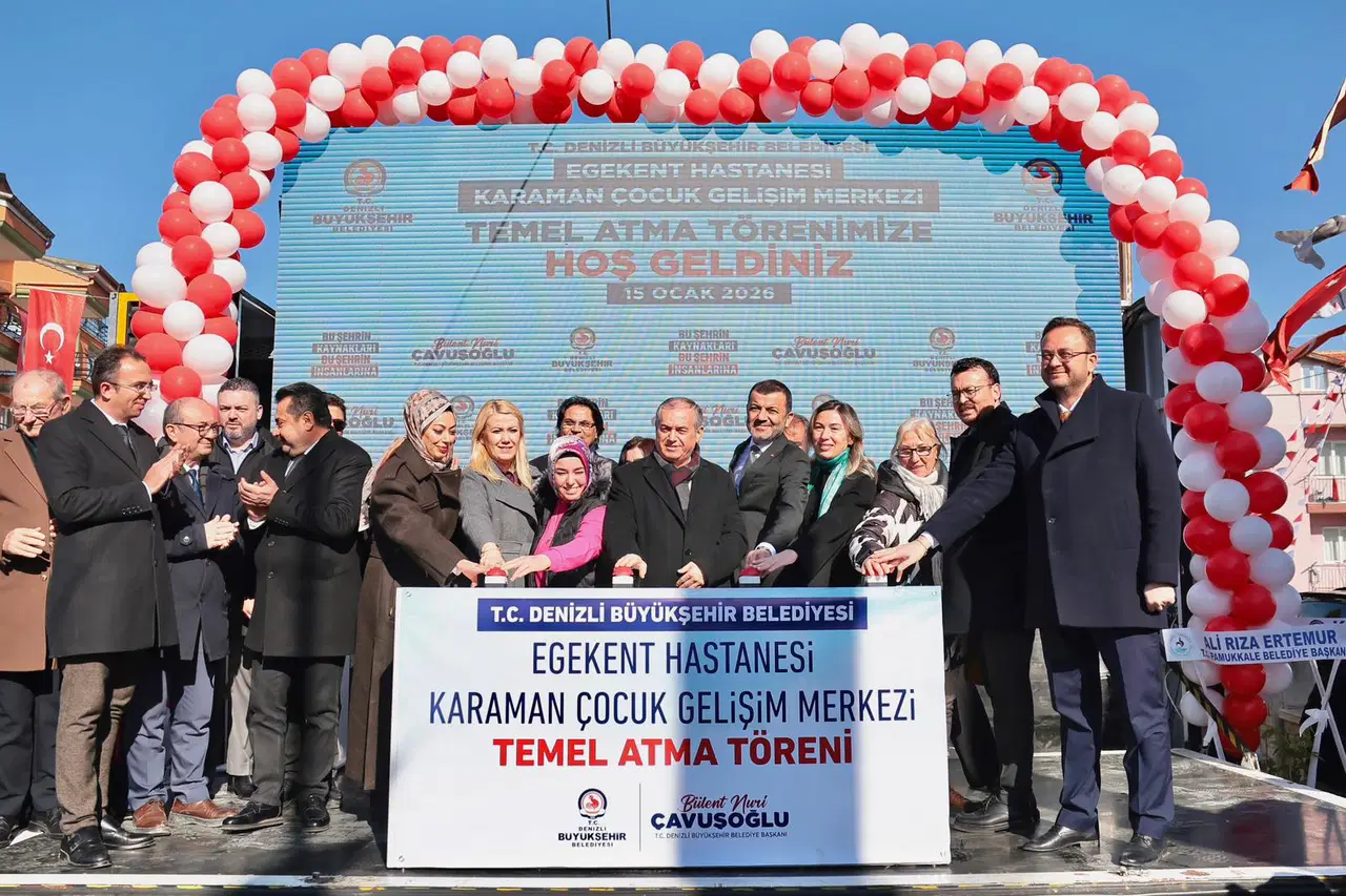 Denizli'de Egekent Karaman Güneşli Günler Çocuk Gelişim Merkezi'nde kaba inşaat tamamlandı