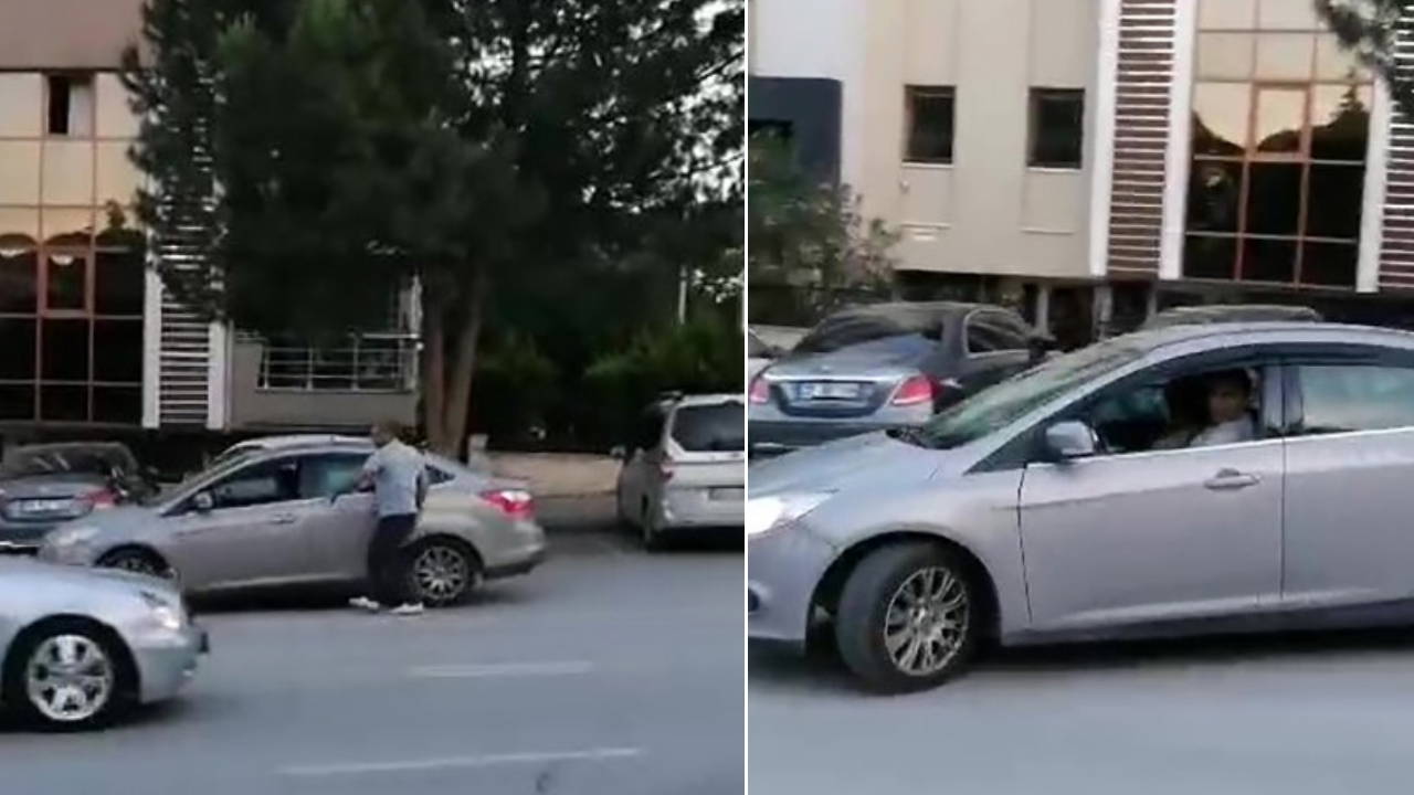 Denizli'de iki kadına kurşun yağdıran şüphelinin kaçış anı kamerada
