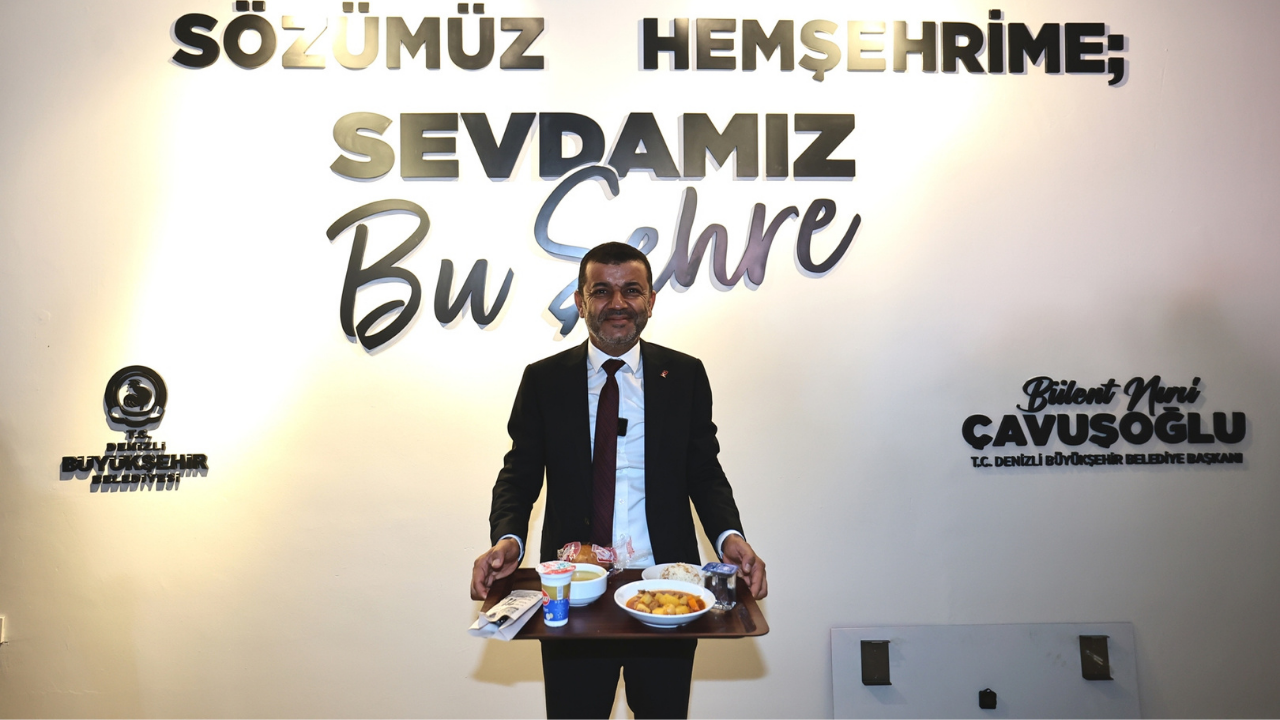 Denizli Kent Lokantaları 608 Bin Kişiye Ulaştı