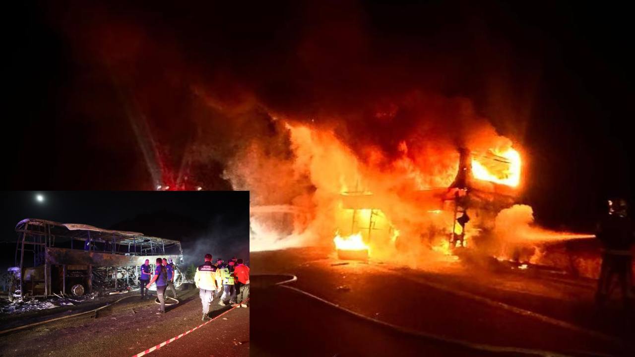 Denizli'de otobüs faciası: 8 ölü, 33 yaralı