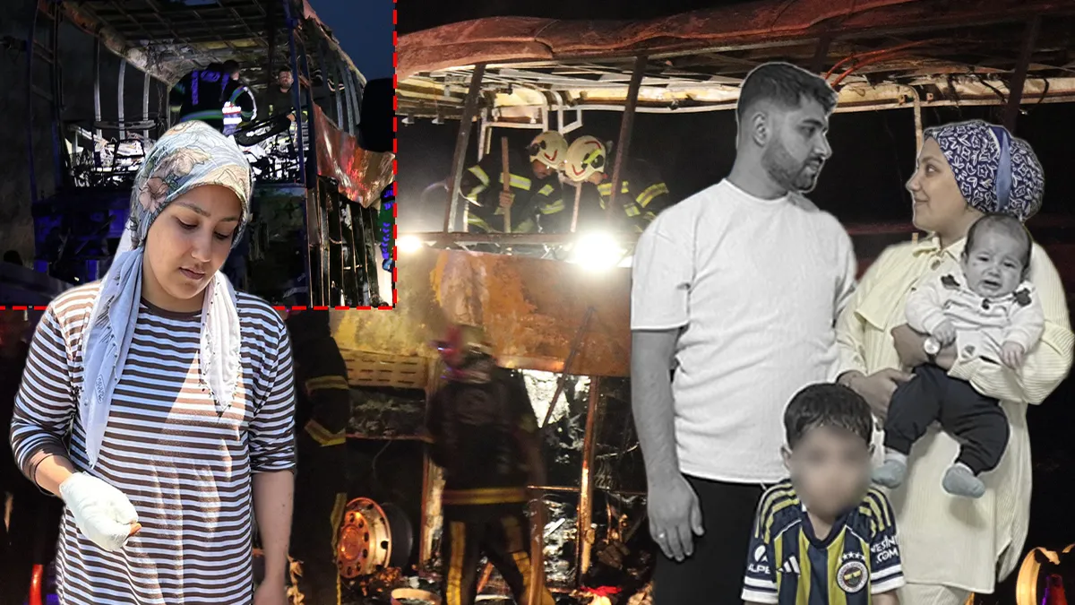 Otobüs faciasında eşini ve 9 aylık bebeğini kaybeden anne konuştu
