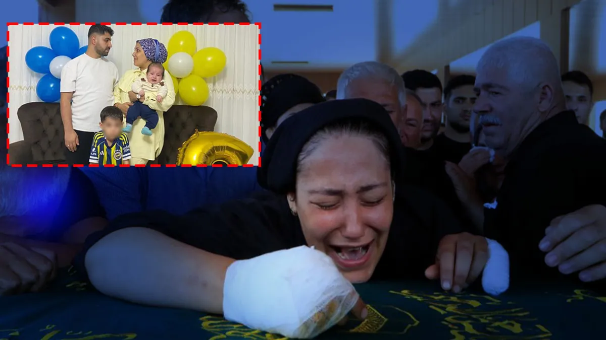 Denizli'deki otobüs kazasında ölen baba-oğul aynı mezarda