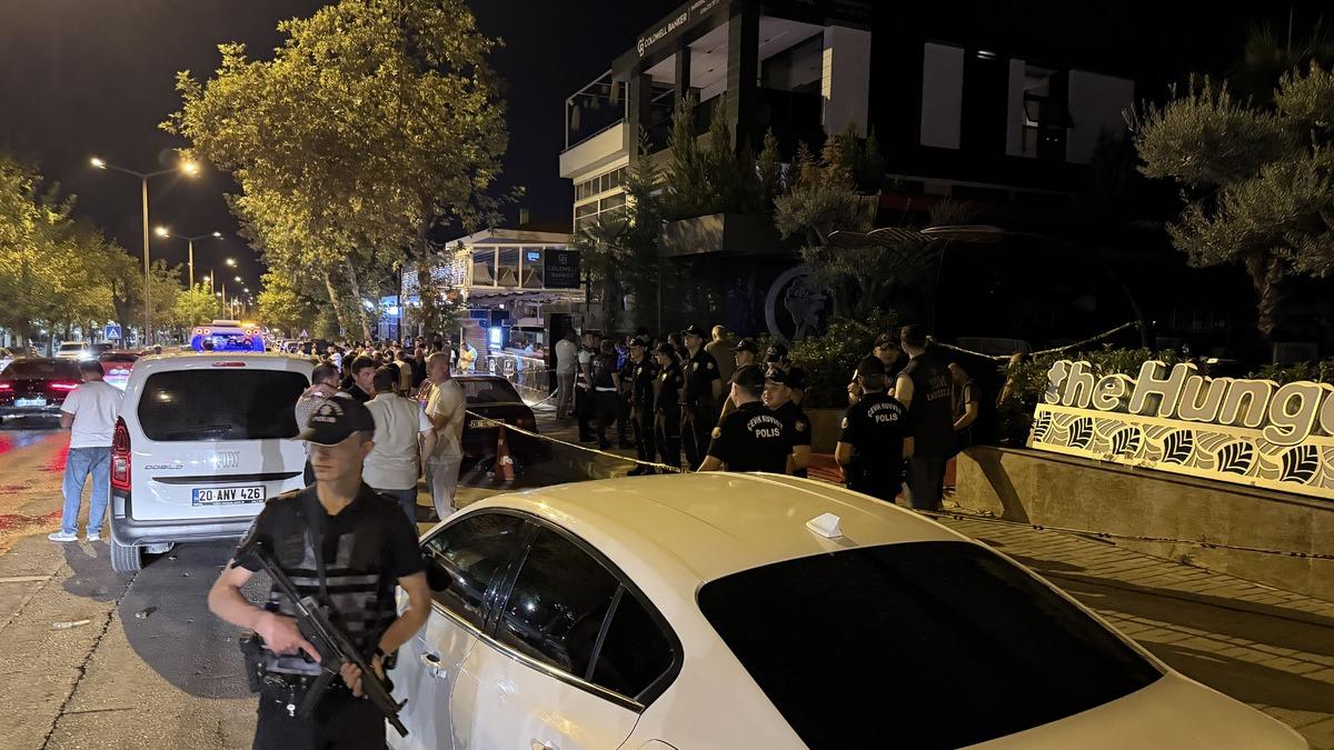 Denizli'de restoranda silahlı çatışma: 2 ölü, 3 yaralı