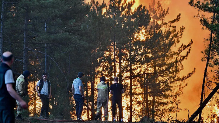 Denizli ve Uşak'ta 28-30 Ağustos Orman Yangını Riskine Karşı Alarma Geçildi