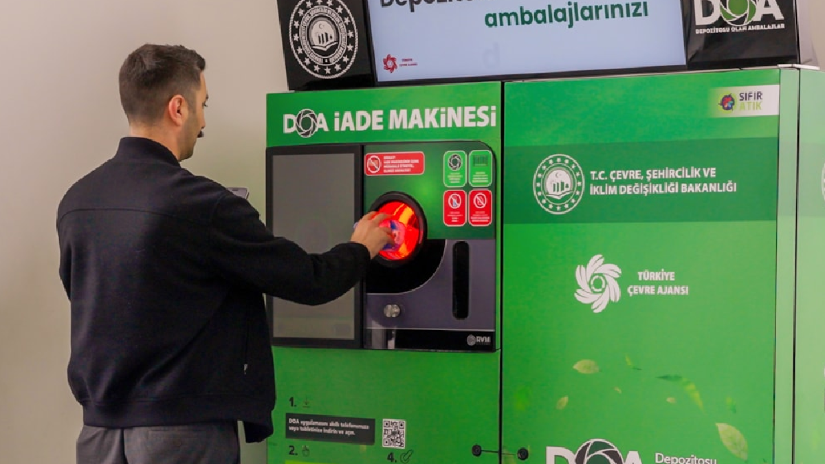Depozito Sistemi 1 Temmuz'da Başlıyor: Atıklar ATM Gibi Paraya Dönüşecek