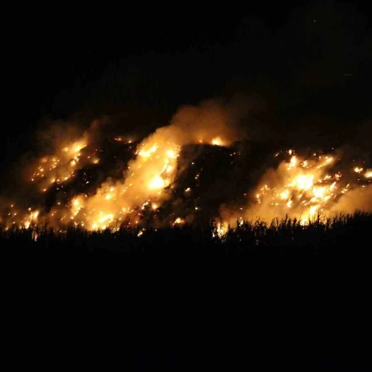 Deprem Molozları Alevlere Teslim Oldu: Çukurova'da Yangın Paniği